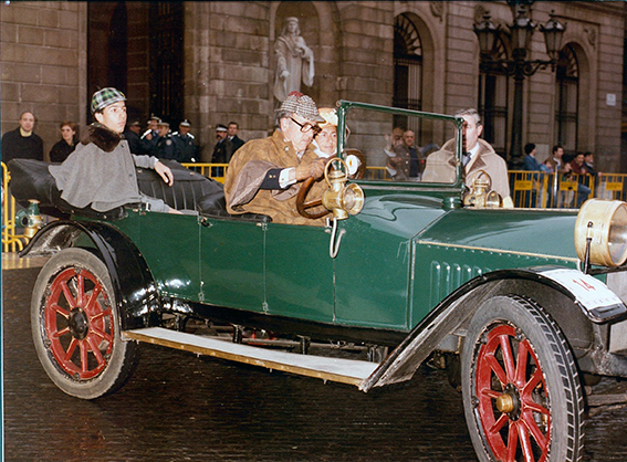 1976 Rally Sitges Cinto Calsina y tula Gomis Carlos Calsina Hupmobile 1912