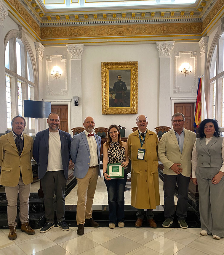 foto con Alcaldesa de Reus